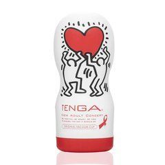 Мастурбатор Tenga Keith Haring Deep Throat Cup (глибоке горло)