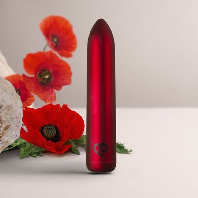 Віброкуля Rocks Off Bullet Poppy Red 16 Settings, червона