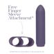 Мінівібратор Je Joue - Classic Bullet Vibrator Purple з глибокою вібрацією і фіксацією на палець