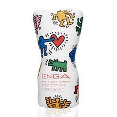 Мастурбатор Tenga Keith Haring Soft Case Cup (м&rsquo;яка подушечка)