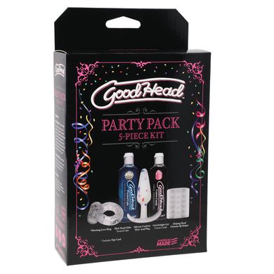 Набор Doc Johnson GOODHEAD - PARTY PACK - 5 PIECE KIT