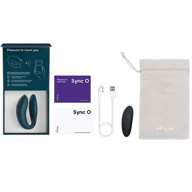 Смарт-вібратор для пар We-Vibe Sync O Velvet зелений