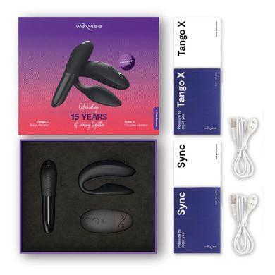 Подарочный набор We-Vibe 15 Year Anniversary Collection, черный