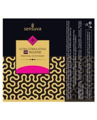 Пробник стимулюючого мастила Sensuva - Ultra-Stimulating On Insane (6 мл)