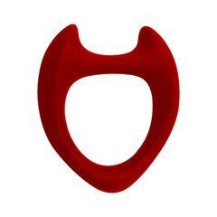 Ерекційне кільце Wooomy Toro L Red, червоне