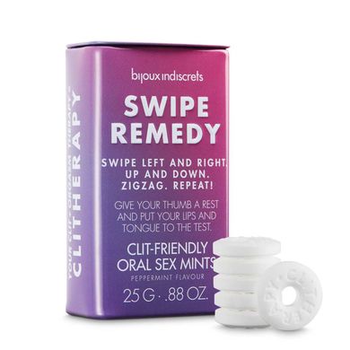 М'ятні цукерки Bijoux Indiscrets Swipe Remedy – clitherapy oral sex mints