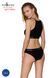Спортивний топ з прозорою вставкою Passion PS006 TOP black, size S
