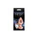 Анальна пробка NS Novelties Rear Assets - Rose Gold Heart - Medium - Clear