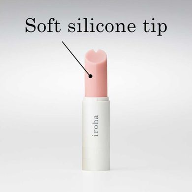 Вибратор-помада IROHA STICK White, белый