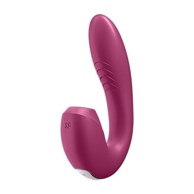 Вакуумний смарт вібратор Satisfyer Sunray Berry, 4 положення стовбура