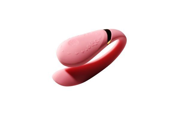 Смартвибратор для пар Zalo Fanfan set Rouge Pink, розовый