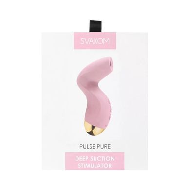 Вакуумный стимулятор Svakom Pulse Pure Pale розовый
