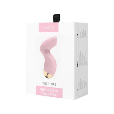 Вакуумный стимулятор Svakom Pulse Pure Pale розовый