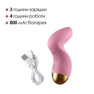 Вакуумный стимулятор Svakom Pulse Pure Pale розовый