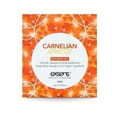 Масажна олія Exsens Carnelian Apricot - сердолік і абрикос, 3 мл
