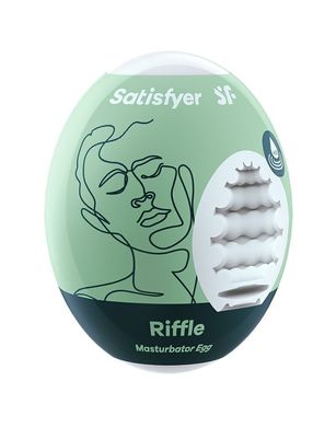 Самосмазывающийся мастурбатор-яйцо Satisfyer Egg Riffle