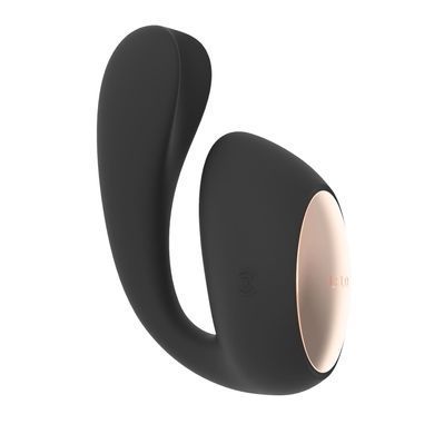 Смарт-вібратор LELO Ida Wave Black, вагінально-кліторальний, чорний