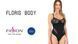 Боди FLORIS BODY black XXL/XXXL - Passion Exclusive
