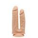 Фалоімітатор подвійний SilexD Double Gusto тілесний (Model 1 size 8" & 7")