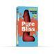 Свеча в виде члена Pure Bliss MINI Red, красная