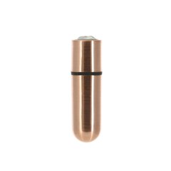 Вібропуля PowerBullet - First-Class Bullet 2.5" з Key Chain Pouch, Rose Gold, Розовое золото