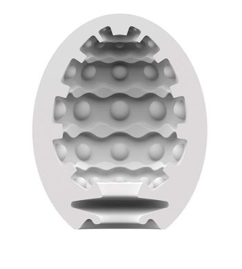 Самосмазывающийся мастурбатор-яйцо Satisfyer Egg Bubble