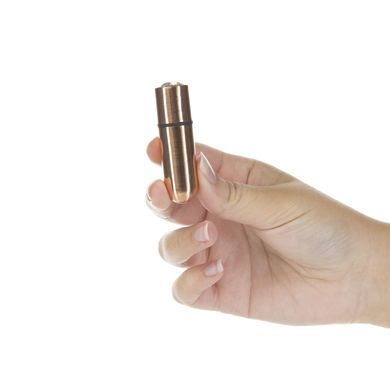 Віброкуля PowerBullet First-Class Bullet 2.5&Prime; з Key Chain Pouch, Rose Gold, золота