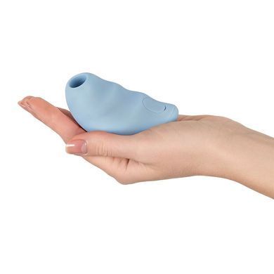 Вакуумный стимулятор Fun Factory Intense Sky Blue, голубой