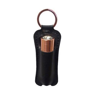 Віброкуля PowerBullet First-Class Bullet 2.5&Prime; з Key Chain Pouch, Rose Gold, золота