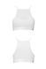 Спортивний топ з прозорою вставкою Passion PS006 TOP white, size S