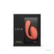 Смарт-вібратор LELO Ida Wave Coral Red, вагінально-кліторальний, помаранчевий