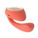 Смарт-вібратор LELO Ida Wave Coral Red, вагінально-кліторальний, помаранчевий