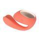 Смарт-вібратор LELO Ida Wave Coral Red, вагінально-кліторальний, помаранчевий