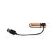Віброкуля PowerBullet First-Class Bullet 2.5&Prime; з Key Chain Pouch, Rose Gold, золота