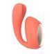 Смарт-вібратор LELO Ida Wave Coral Red, вагінально-кліторальний, помаранчевий
