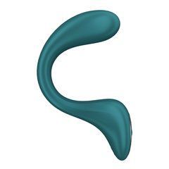 Вагінально-кліторальний вібратор Satisfyer G for Goddess 2 Bottle Green, зелений