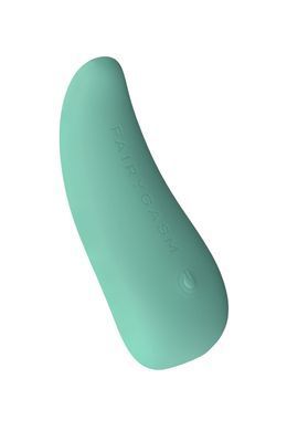 Вибратор-язычок FairyGasm ThrillLeaf green, зеленый