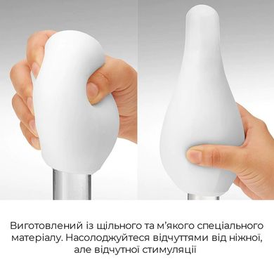 Мастурбатор TENGA GEO Aqua, новий матеріал, ніжні хвилі, новий ступінь розвитку Tenga Egg