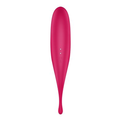 Вибратор для клитора с вакуумной стимуляцией Satisfyer Twirling Pro Red