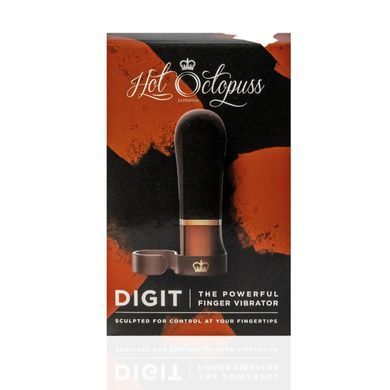 Вибратор на палец Hot Octopuss DiGiT, черный