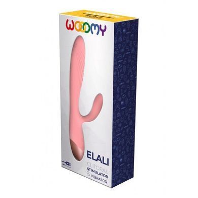 Вібратор-кролик Wooomy Elali рожевий Rabbit Vibrator