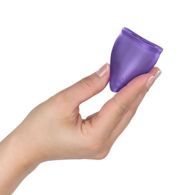 Менструальна чаша Fun Factory FUN CUP SIZE B Black Currant, фіолетова