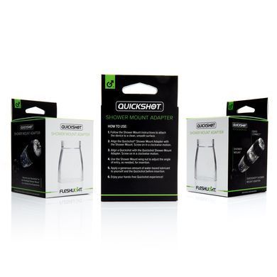 Адаптер Quickshot для Fleshlight Shower Mount Adapter для з'єднання Квікшота з кріпленням-присоскою