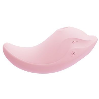 Вібратор та вакуумний стимулятор CuteVibe Heidi Pink, рожевий