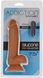Фалоімітатор ADDICTION Steven 7.5" Silicone Dong Caramel, віброкуля в подарунок
