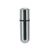 Вібропуля PowerBullet - First-Class Bullet 2.5" with Key Chain Pouch, Silver, Сріблястий