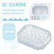 Унисекс-стимулятор Tenga UNI Diamond, белый