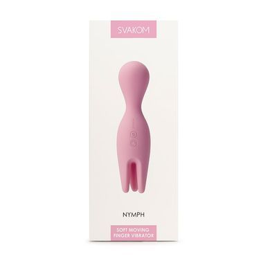 Двойной вибратор Svakom Nymph Pale Pink, розовый