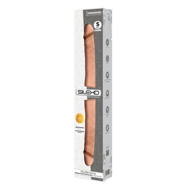 Фалоімітатор подвійний SIlexD Model 1 Double Dong S FleshSZ02 тілесний