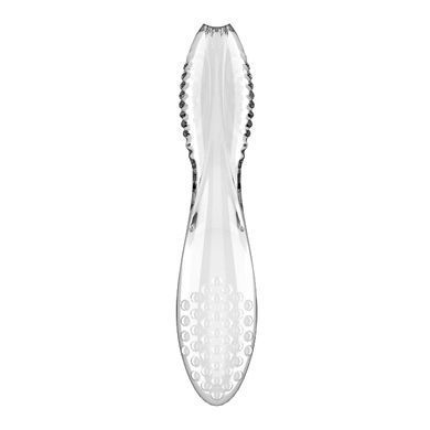 Двосторонній скляний дилдо Satisfyer Dazzling Crystal 2 Transparent, прозорий
